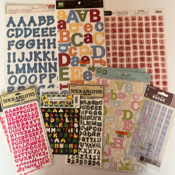 Scrapbooking Letter Sheets - Picture 3 of 4